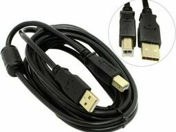 Кабель Defender USB04-17 USB2.0 AM-BM, 5.0м (ДЛЯ Принтера)