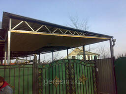 Качественные Навесы под заказ в Алматы