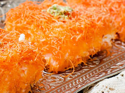 Каддаиф тесто сухое, белое, резанное