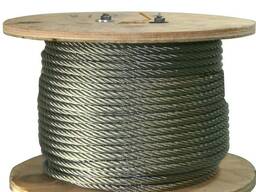 Канат ГОСТ 3067-80 D= 3,1-18,5 мм, оцинкованный; светлый в Павлодаре