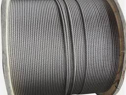 Канат ГОСТ 3088–80 светлый; черный; оцинкованный, Диам. : 6,3–68 мм в Астане