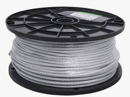 Канат стальной гост 7669 80, D= 5,9-72 мм, Покрытие: оцинкованный; светлый в Алматы