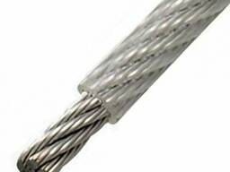 Канат стальной в оплетке любого диаметра