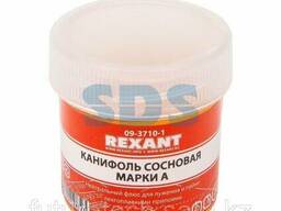 Канифоль сосновая Rexant, флюс Нейтральный, марка А, 20. ..