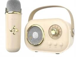 Караоке детский с колонкой и микрофоном