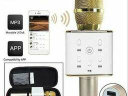 Караоке-микрофон беспроводной Tuxun Q7 со встроенной bluetooth-колонкой