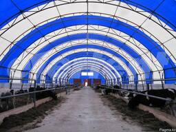 Каркасно-тентовые ангары