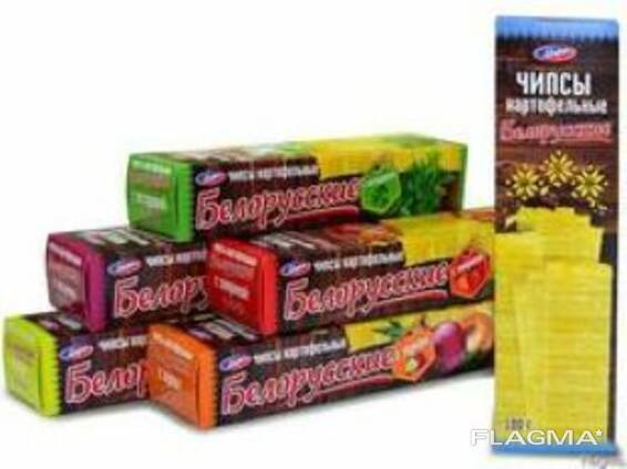 Картофельные чипсы-пластинки