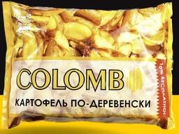 Картофельные дольки замороженные