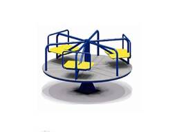 Карусель с сиденьями шестиместная