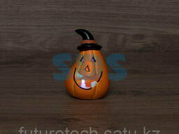 Керамическая фигурка «Тыква в шляпе» 7.1х6.7х10.8 см