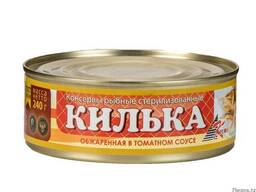 Килька балтийская в томатном соусе Б. №5 (1/240г) 1/48