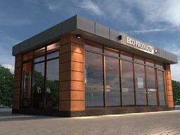 Торговые павильоны, модульные быстровозводимые здания