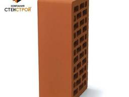 Кирпич облицовочный персик, морковь, шоколад, кремлевский