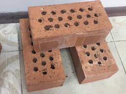 Кирпич керамический полуторный пустотелый рядовой кладочный М-125