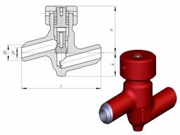 Клапан обратный Ду 20 720-20-0. В наличии на складе в г. Актобе