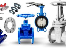 Клапаны обратные двухстворчатые межфланцевые чугунные «Хлопушка» (Ру-10/16)