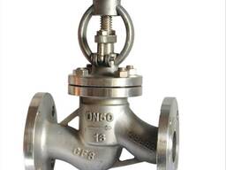 Клапаны (вентили) запорные фланцевые стальные J41H-25 (РУ-25) LY