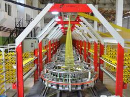 Производство затеняющей сетки овощных мешков