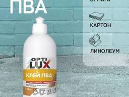 Клей ПВА строительно-универсальный Optilux (Оптилюкс) 0.55 кг
