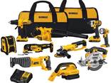 Клирингтік сатылымдар 2024 Original Dewalt 18V 5.0AH LI-ION 15 дана алтын жинағы құралдары - фото 3