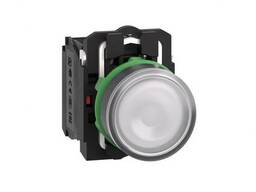Кнопка белая с подсветкой 24В 22мм XB5AW31B5 Schneider Electric