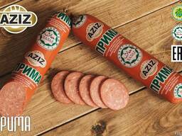 Колбаса полукопченая ТМ "AZIZ"
