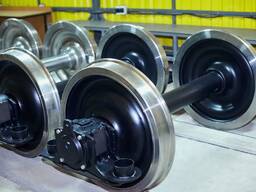 Колесные пары б/у, Толщ. гребня: 30–34 мм; 35–39 мм; 40–44 мм в Астане