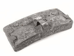 Колодка тормозная локомативная чугунная гребневая тип М