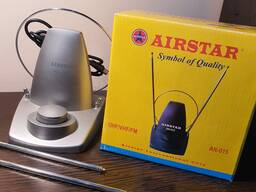 Комнатная антенна с подстроечником для цифрового телевидения