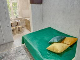 Компактная по-домашнему уютная двухместная студия выше Атакента, недалеко от Меги