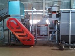 Комплекс для измельчения и мойки сильнозагрязненного пленочного и тканого материала