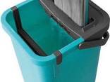 Комплект для уборки Magic Flat Mop &amp; Bucket: швабра, ведро с отжимом - фото 2