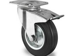 Комплект колес 200 мм для телег ТП (2 пов, 2 не пов. )