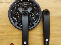 Комплект шатунов Prowheel. Под квадрат. Алюминий. Шатуны 175. 42X32X22