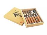 Комплект стамесок Fujikawa (Фудзикава) Shirogami 6, 9, 12, 18, 24, 30 мм Z. F-PRO-6 - photo 3