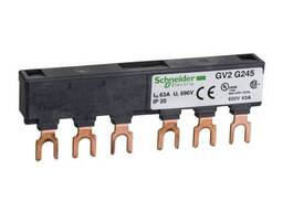 Комплект трехполюсных шин GV2G245 Schneider Electric, Шнайдер