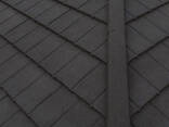 Композитная черепица Novatik Natura Slate Dark Moon (Черный) - photo 3