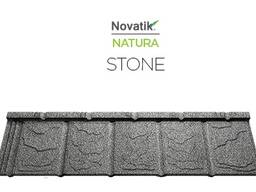 Композитная черепица Novatik Natura Stone Graphite Grey