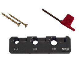 Кондуктор для изготовления дюбелей 10 / 12 / 14 мм. Woodwork ETT-024