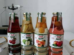 Консервированные овощи, фрукты,