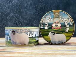 Консервы мясные-Баранина тушеная 325 грамм