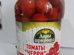 Консервы томатов «ЧЕРРИ» в 1 литровых банках