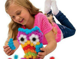 Конструктор-липучка «Вязкий пушистый шарик»