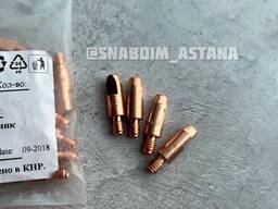 Контактный наконечник М6х28 ф0,8 токосъёмник полуавтомат