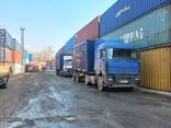 Контейнеровозы перевозка 20,40,45 футовых контейнеров по городу и области - фото 1
