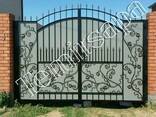 Кованные и Ажурные Ворота, Решётки, Двери, Козырьки, Лавочки - фото 1