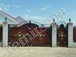Кованные и Ажурные Ворота, Решётки, Двери, Козырьки, Лавочки - фото 3