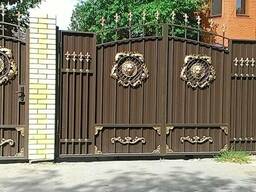 Кованые ворота и калитка " Аристо "- 210.000
