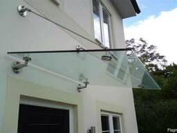 Козырьки Стеклянные 1200 х 800